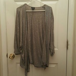 Grey cardigan